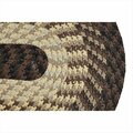 Work-Of-Art Alpine Braided Rug, Chocolate - 7 ft. 4 in. WO16661